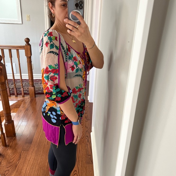 Hale Bob Silk Tunic top - Picture 3 of 9